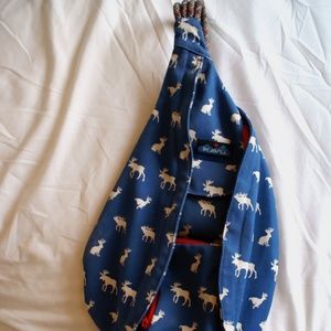 Kavu rope bag with animals of the woods.
